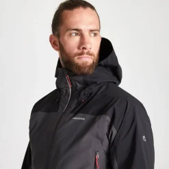 Men's Gryffin Stretch Waterproof Jacket | Black / Black Pepper