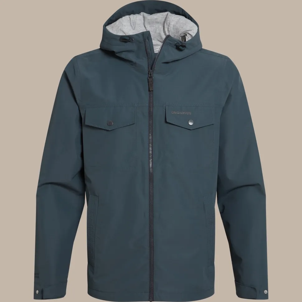 Mens' Harslow Waterproof Jacket | Blue Stone