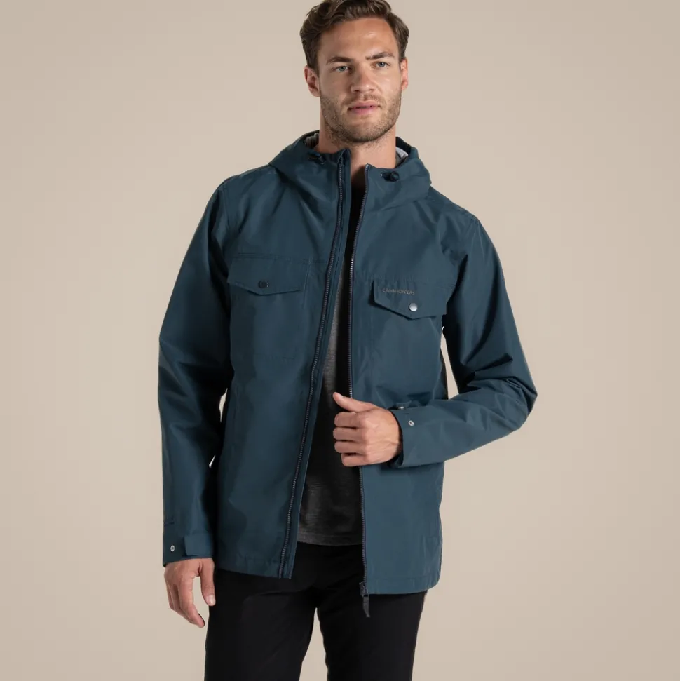 Mens' Harslow Waterproof Jacket | Blue Stone