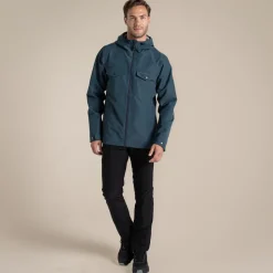 Mens' Harslow Waterproof Jacket | Blue Stone