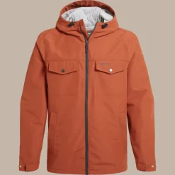 Mens' Harslow Waterproof Jacket | Red Beach