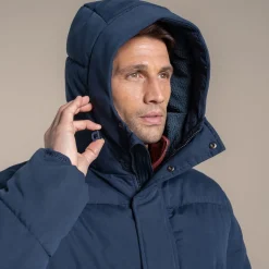 Men's Howgill Downlike Hooded Jacket | Blue Navy