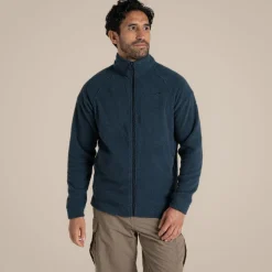 Men's Karlton Full Zip Fleece | Blue Stone