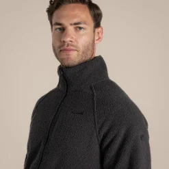 Men's Karlton Full Zip Fleece | Dark Iron
