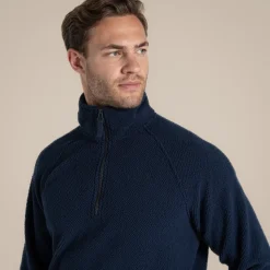 Men's Karlton Half Zip Fleece | Blue Navy