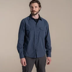 Men's Kiwi II Long Sleeved Shirt | Ombre Blue