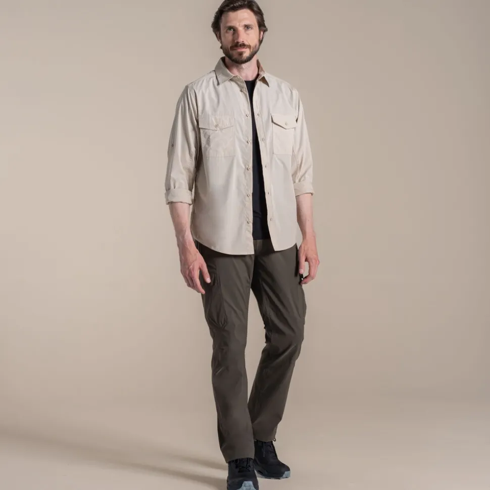 Men's Kiwi II Long Sleeved Shirt | Oatmeal