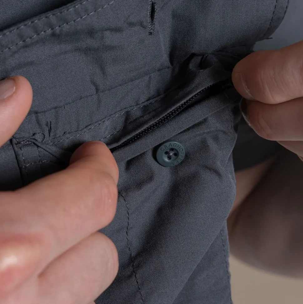 Men's Kiwi II Short Sleeved Shirt | Dark Grey