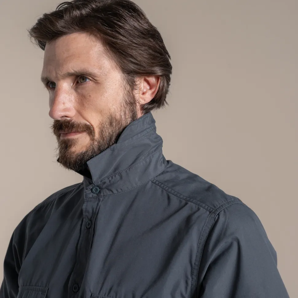 Men's Kiwi II Short Sleeved Shirt | Dark Grey