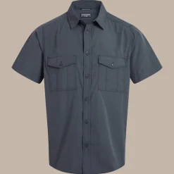 Men's Kiwi II Short Sleeved Shirt | Dark Grey