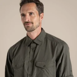 Men's Kiwi Long Sleeved Shirt | Cedar
