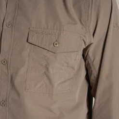 Men's Kiwi Long Sleeved Shirt | Pebble