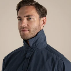 Men's Kiwi Long Sleeved Shirt | Ombre Blue