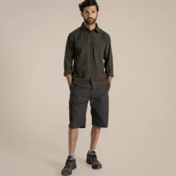 Men's Kiwi Long Sleeved Shirt | Woodland Green
