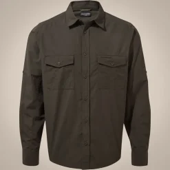 Men's Kiwi Long Sleeved Shirt | Woodland Green