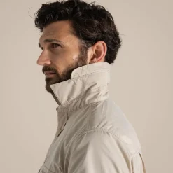 Men's Kiwi Short Sleeved Shirt | Oatmeal
