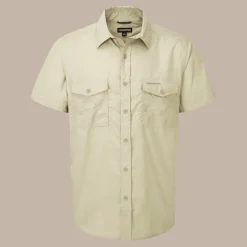 Men's Kiwi Short Sleeved Shirt | Oatmeal