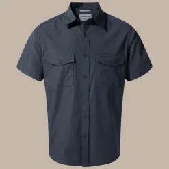 Men's Kiwi Short Sleeved Shirt | Ombre Blue