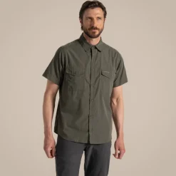 Men's Kiwi Short Sleeved Shirt | Cedar
