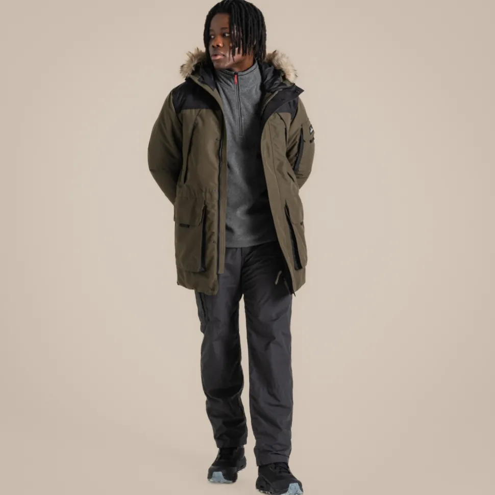 Men's Kiwi Winter Lined Trousers | Black Pepper