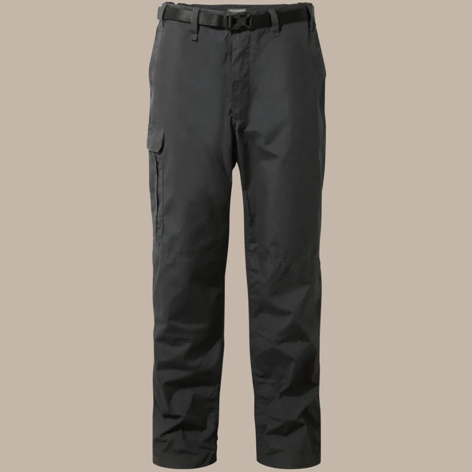 Men's Kiwi Winter Lined Trousers | Black Pepper