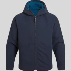 Men's Lingmoor Reversible Hooded Jacket | Poseidon Blue / Blue Navy
