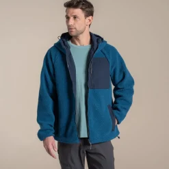 Men's Lingmoor Reversible Hooded Jacket | Poseidon Blue / Blue Navy