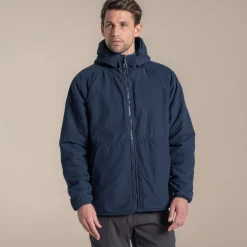 Men's Lingmoor Reversible Hooded Jacket | Poseidon Blue / Blue Navy