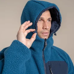 Men's Lingmoor Reversible Hooded Jacket | Poseidon Blue / Blue Navy