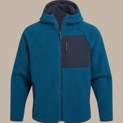 Men's Lingmoor Reversible Hooded Jacket | Poseidon Blue / Blue Navy