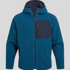 Men's Lingmoor Reversible Hooded Jacket | Poseidon Blue / Blue Navy