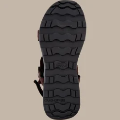 Men's Locke Sandals | Dark Grey / Pompeian Red