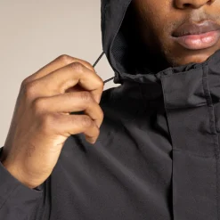 Men's Lorton Stretch Waterproof Jacket | Black Pepper