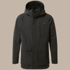 Men's Lorton Stretch Waterproof Jacket | Black Pepper