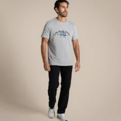 Men's Lucent II Short Sleeved T-Shirt | Light Grey Marl AOC