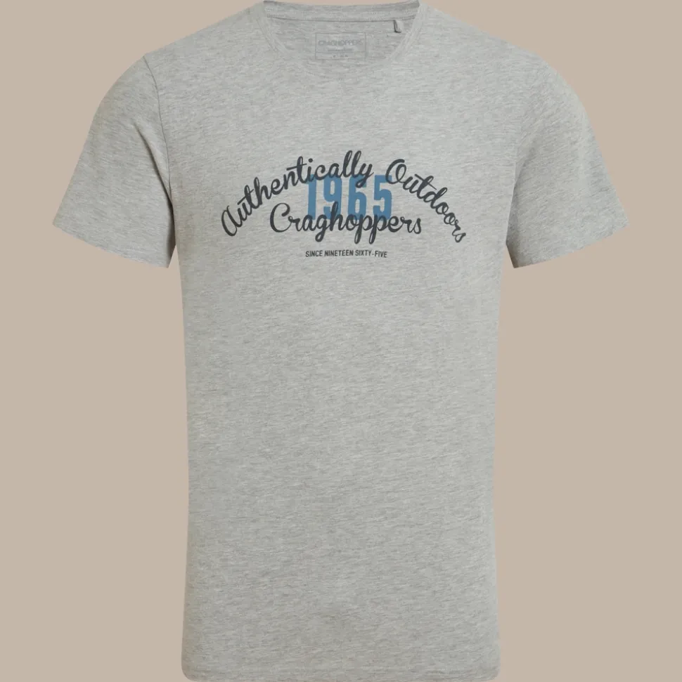 Men's Lucent II Short Sleeved T-Shirt | Light Grey Marl AOC