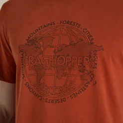 Men's Lucent II Short Sleeved T-Shirt | Red Beach 60