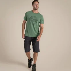 Men's Lucent II Short Sleeved T-Shirt | Mangrove Green