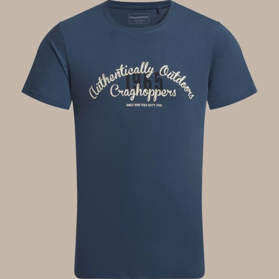 Men's Lucent II Short Sleeved T-Shirt | Blue Stone