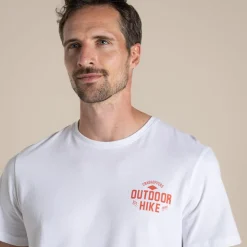 Men's Lucent Short Sleeved T-Shirt | Optic White Hike