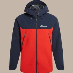 Men's Maris 2.5L Stretch Waterproof Jacket | Blue Navy / Pimento Red