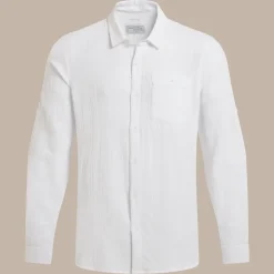 Men's Moro Long Sleeved Shirt | White