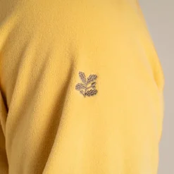 Men's National Trust Corey II Half Zip Fleece | Indian Yellow
