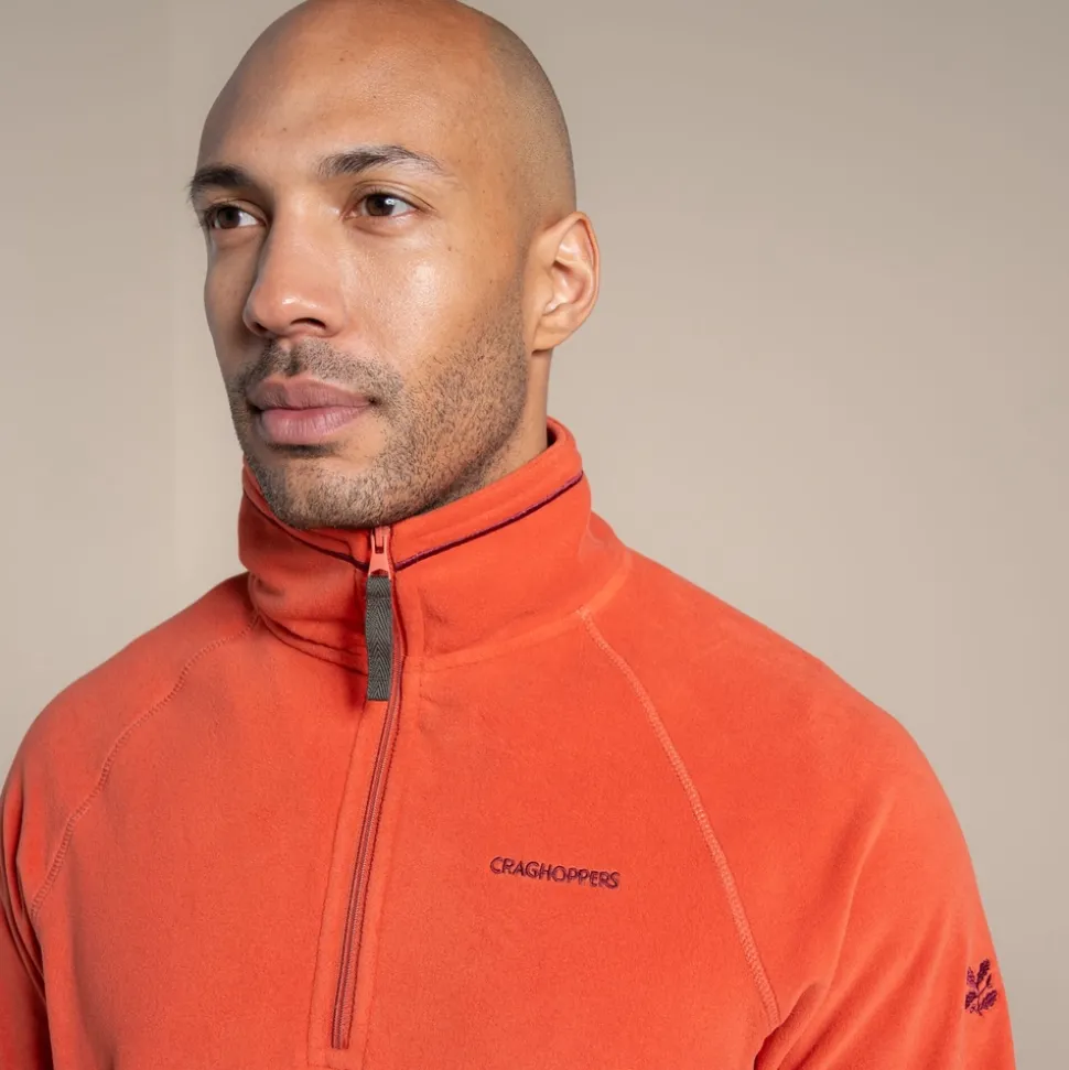 Men's National Trust Corey II Half Zip Fleece | Feldspar