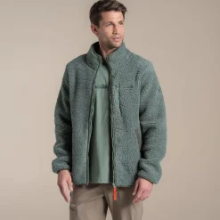 Men's National Trust Lathkill Full Zip Fleece | Laurel Green
