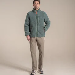 Men's National Trust Lathkill Full Zip Fleece | Laurel Green