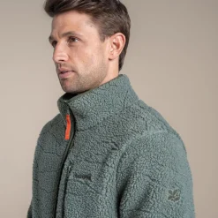 Men's National Trust Lathkill Full Zip Fleece | Laurel Green