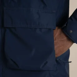 Men's National Trust Padley Waterproof Jacket | Blue Navy