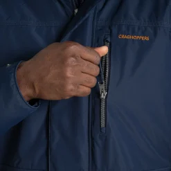 Men's National Trust Padley Waterproof Jacket | Blue Navy