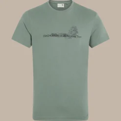 Men's National Trust Sabden Short Sleeved T-Shirt | Laurel Green